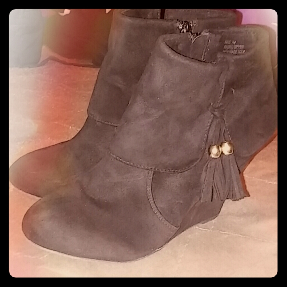 Wedge Booties